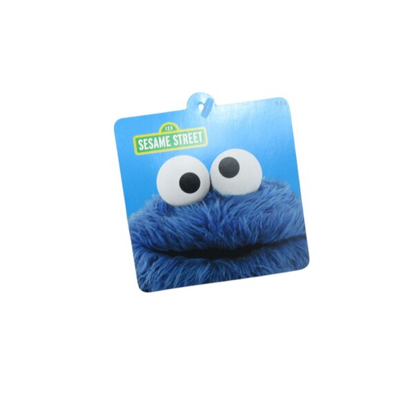 Sesame Street T Shirt Blue 100% Cotton Cookie Monster Graphic Tee - Picture 4 of 8